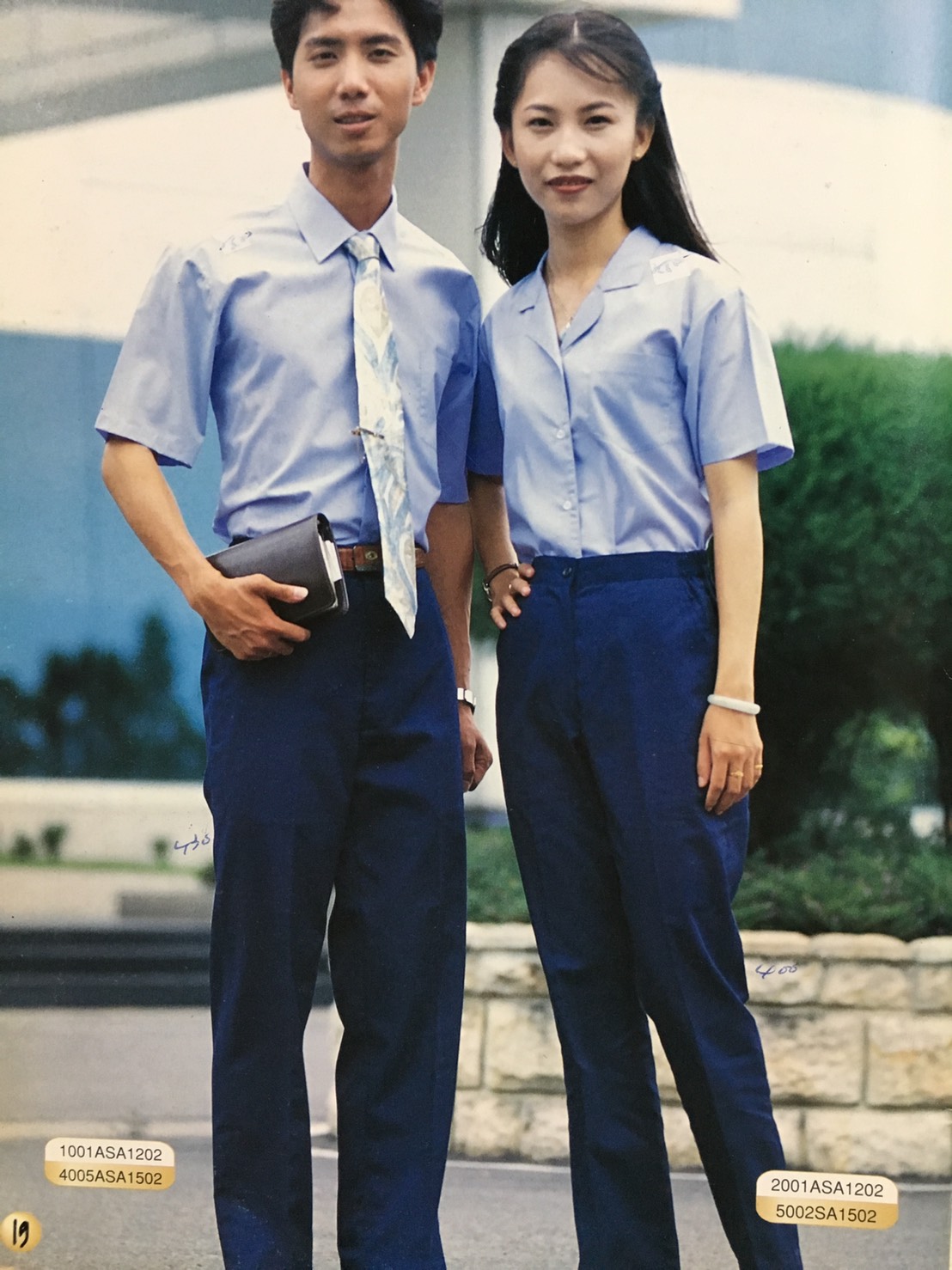 團體服˙褲子深藍色男女版4005ASA1502..女5002SA1502