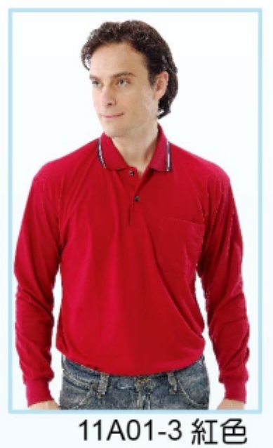 制服 POLO衫11A01-3，有短袖款，品名為11A02