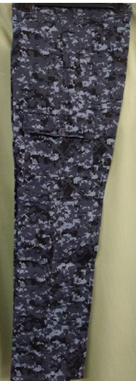 制服 數位迷彩彈性貼袋褲子9561B-3