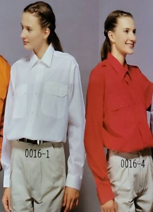 白色工作服0016