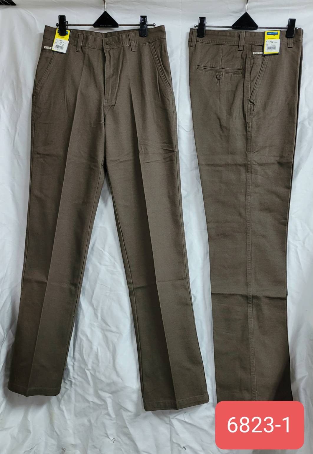 團體服˙褲子6823-1 咖啡色