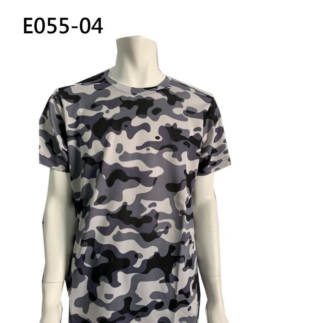 團體服   迷彩圓領T恤E055-04....M~~2L